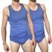 Débardeur Homme en Coton Peigné  x2 royal