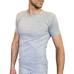 T-SHIRT col rond Homme en Coton Peigné x2 gris