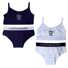 Ensemble brassiere/boxer fille Lulu x2 